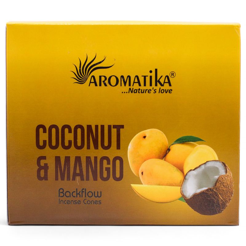 Paket od 10 Masala Mirisnih Čunjića - Kokos i Mango
