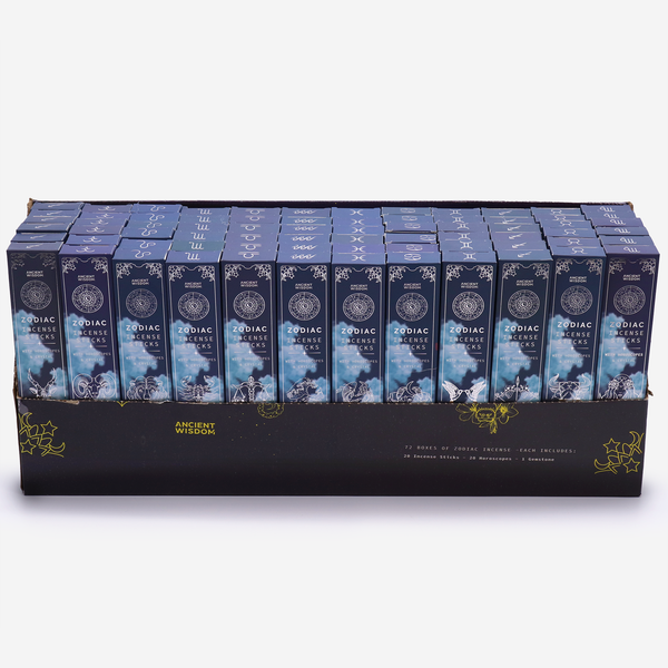 Sternzeichen Kristall-Düfte Räucherstäbchen – Starter-Set