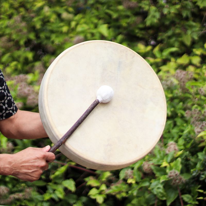 Spirit of the Bear - Shaman Drum & Stick - Tunable - 40cm