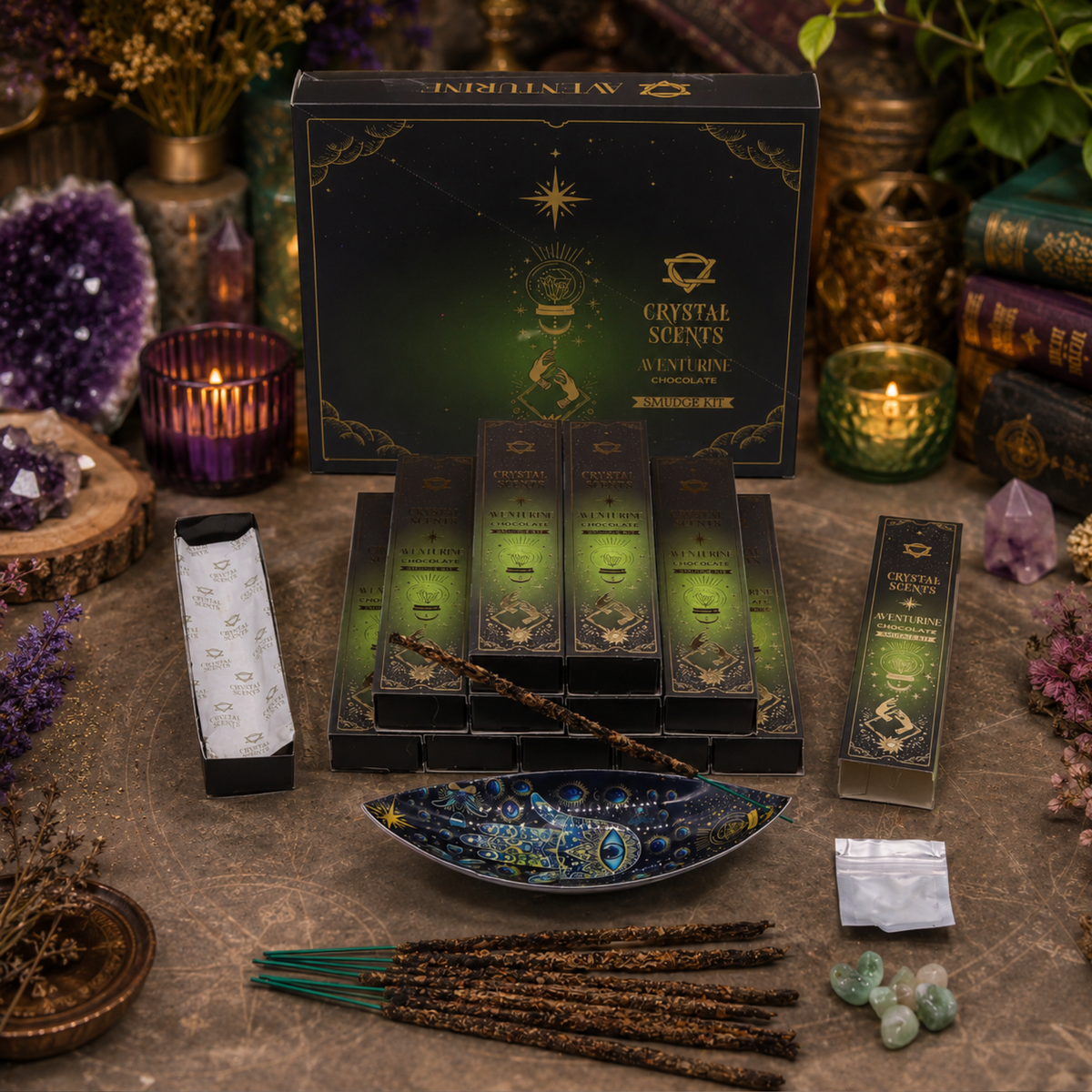 Crystal Scents Smudge Incense