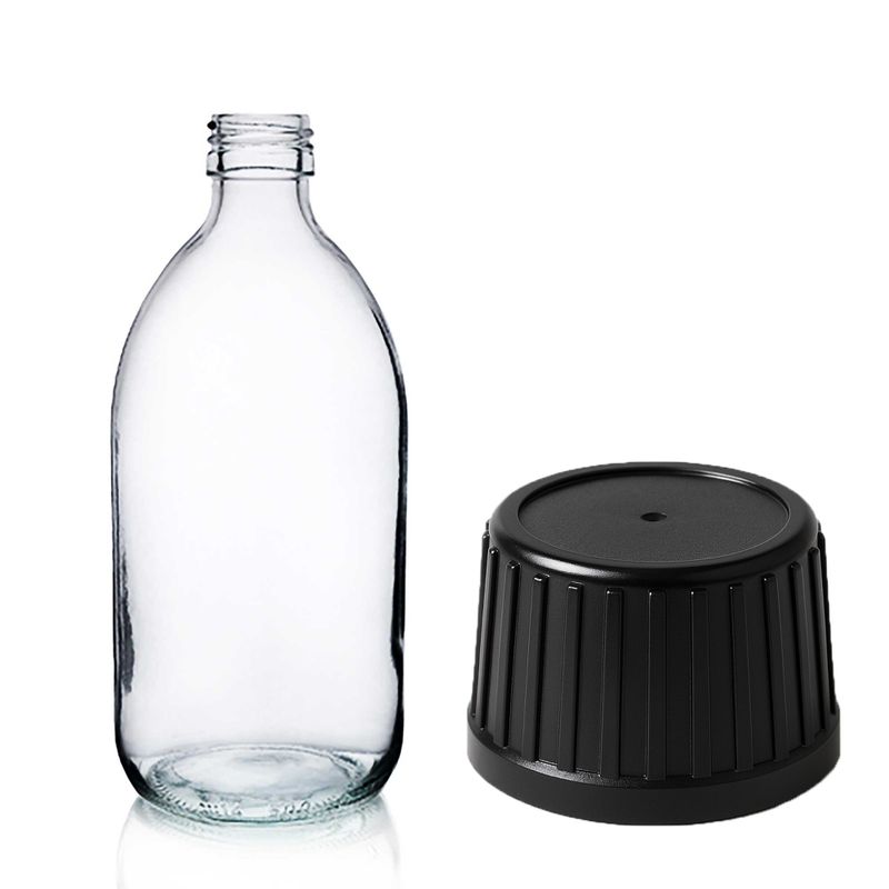 300ml Lékovky z Čirého Skla