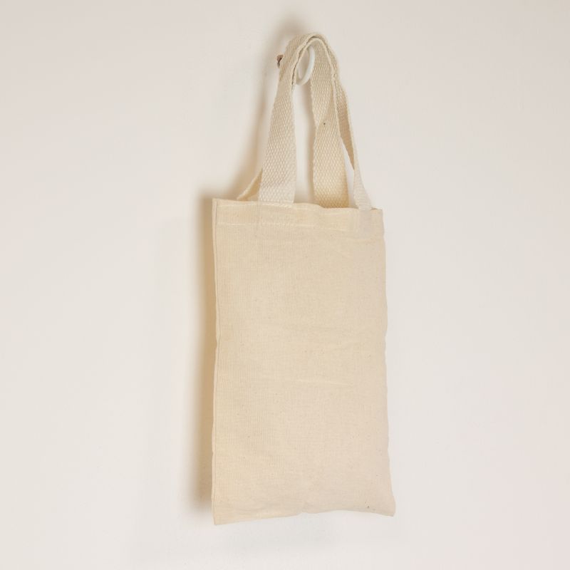 Iconic Mini Gift Tote Bag - Unprinted- (25x20cm) - Natural 4oz