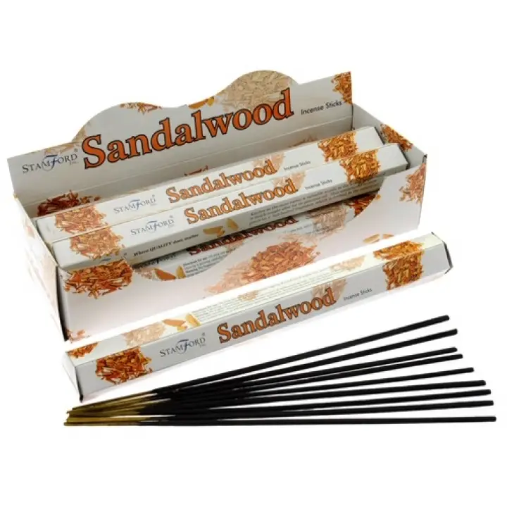 Sandalwood Premium Incense Sticks — Incense · GlowDuty apothecary