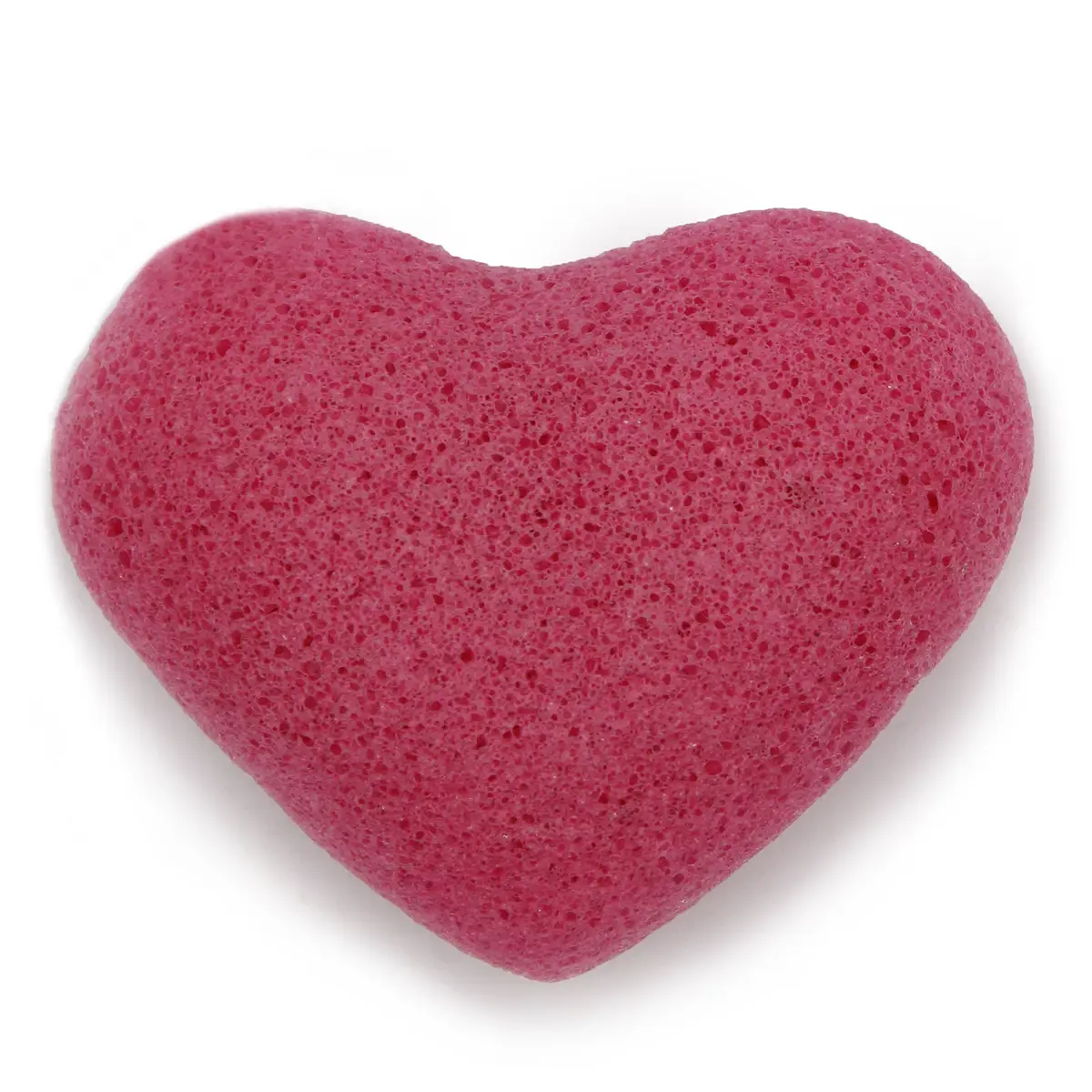 Konjac Heart Sponge - Rose — Apothecary · GlowDuty apothecary