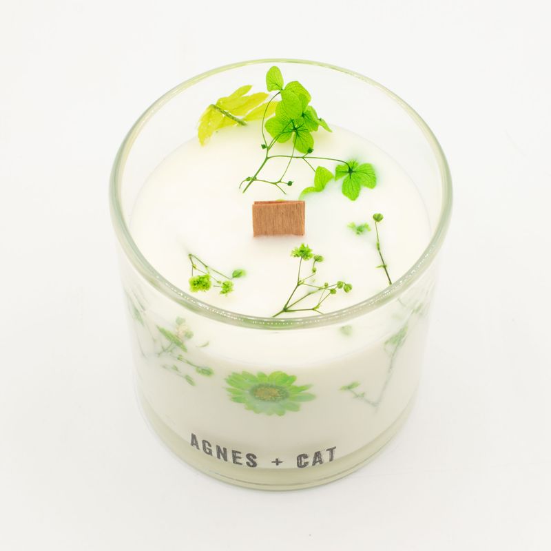 Agnes + Cat Extra Large  Crackle Soy Candle - Fellberry