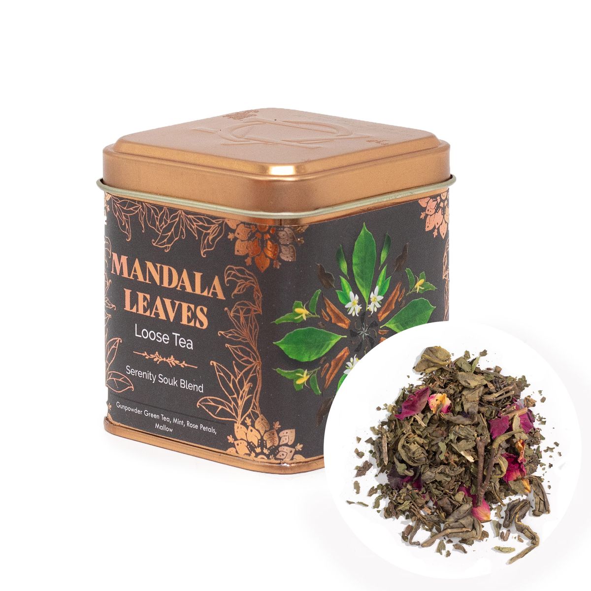 Mistura de Chá Artesanal Serenity Souk - Lata de 50 g