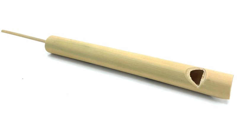 Sifflet d'Oiseau en Bambou Simple