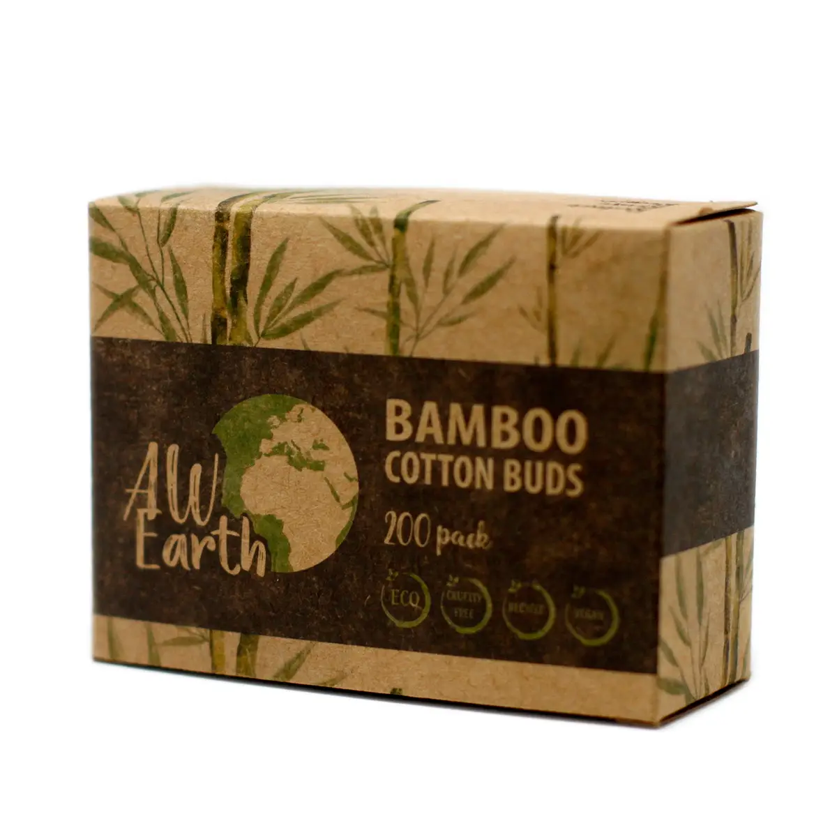 Box of 200 Bamboo Cotton Buds — Apothecary · GlowDuty apothecary