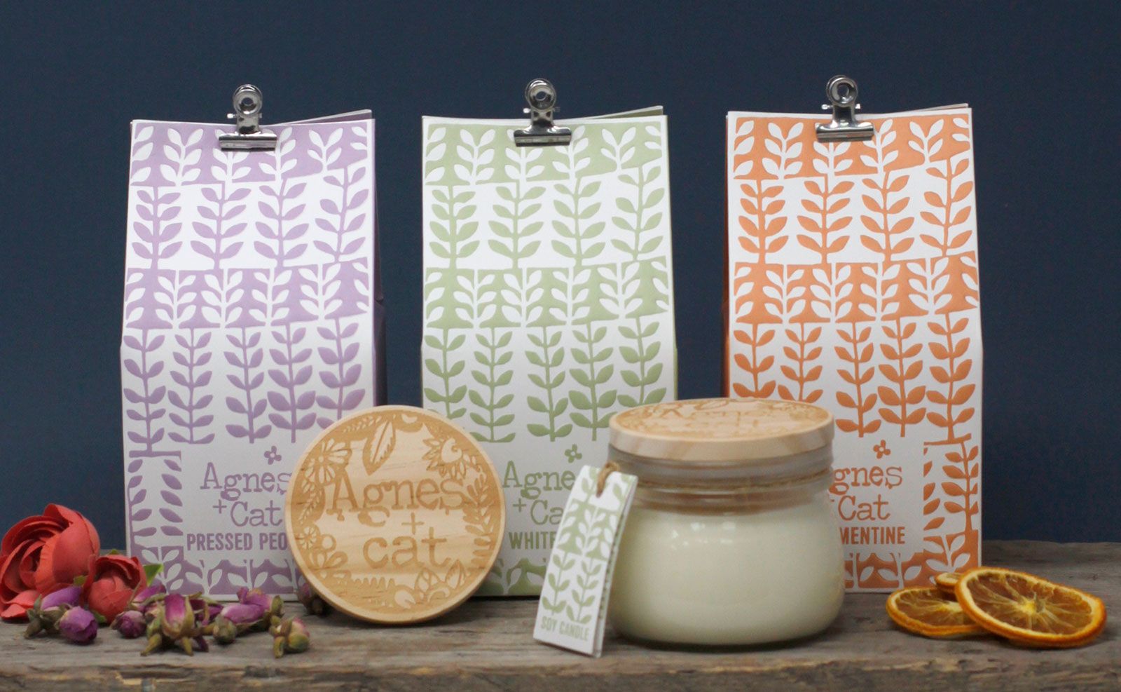 180g Poklon Kutija sa Sojinom Svijećom u Staklenki  - Marokanska Rolada