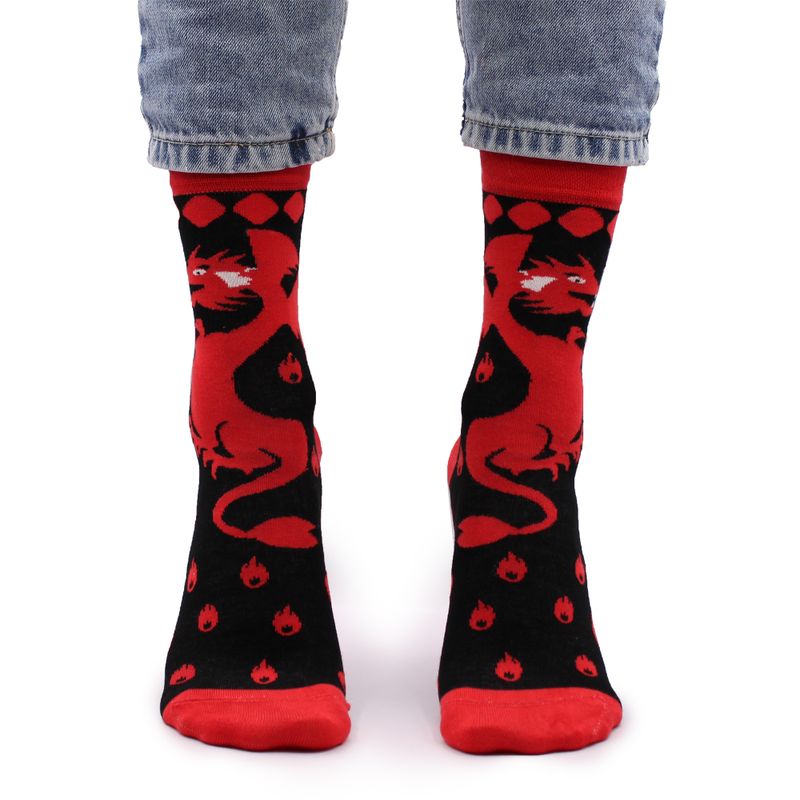 Hop Hare Bamboo Socks (36-41) - Red Dragons