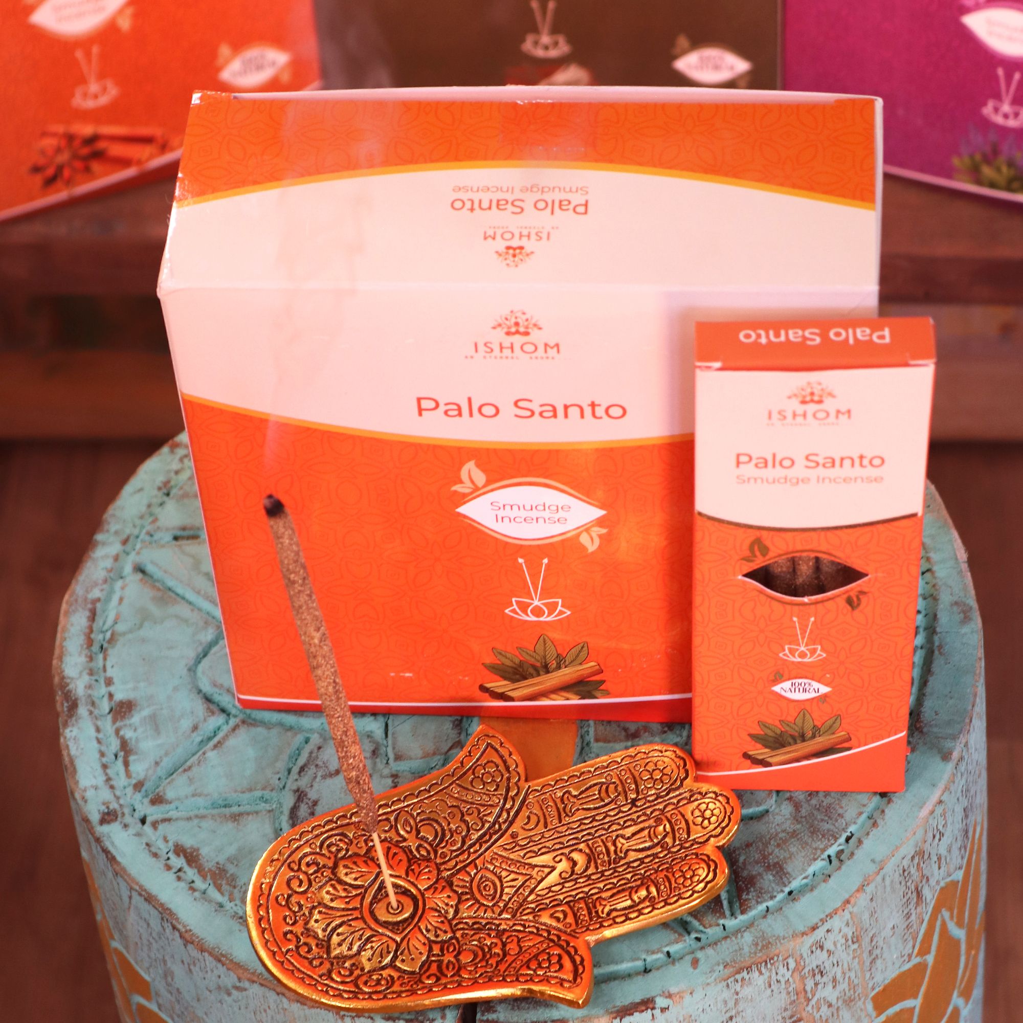 Incienso de sahumerio Ishom - Palo Santo