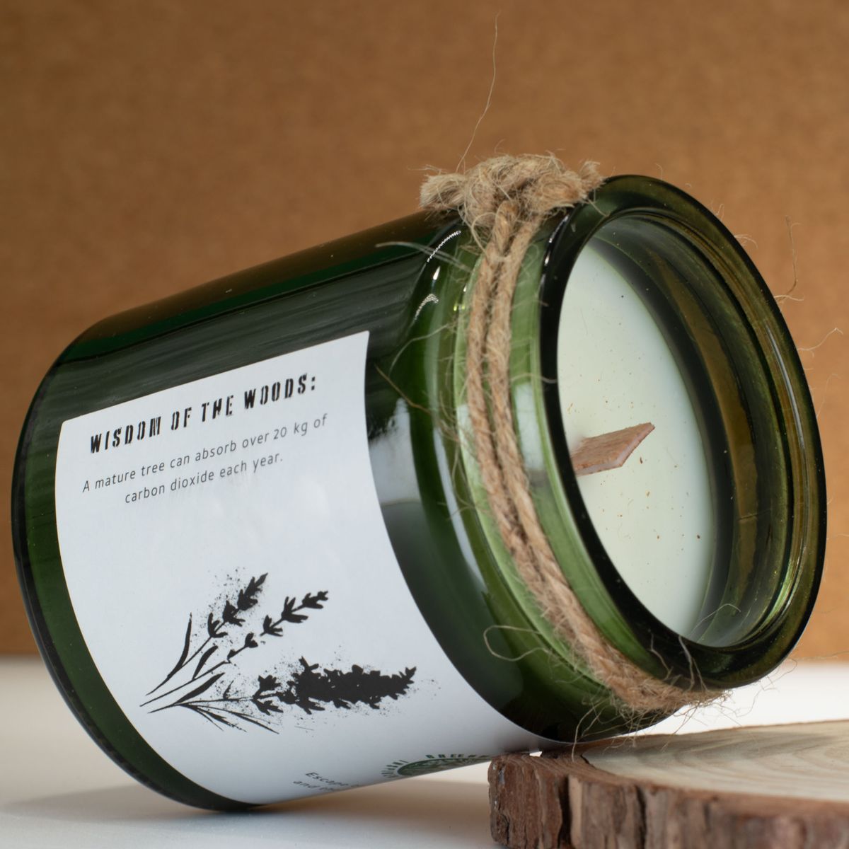 Veľkoobchodné sójové sviečky Greenman Woodwick