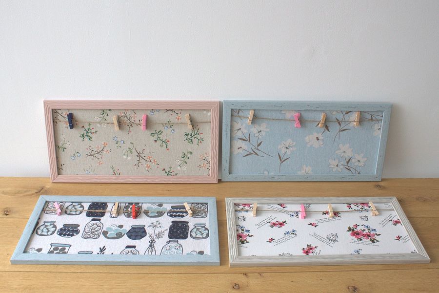 Mini DIY Okviri za Slike s Kvačicama - Razno Floral