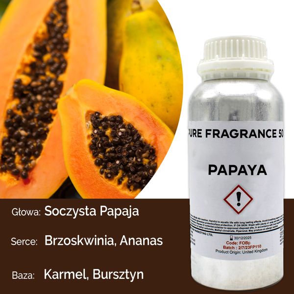 Olejek Zapachowy Czysty 500 ml - Papaja