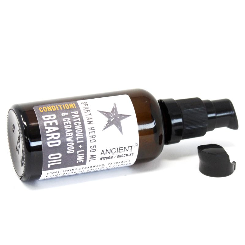 Huile Barbe 50ml - Hero spartiate - Adouci !