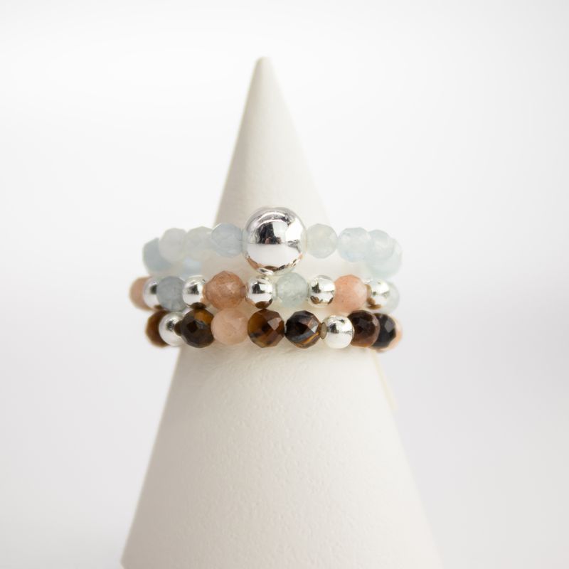 Ring Sets Nymph Spirit Gemstone - Sea SunSets