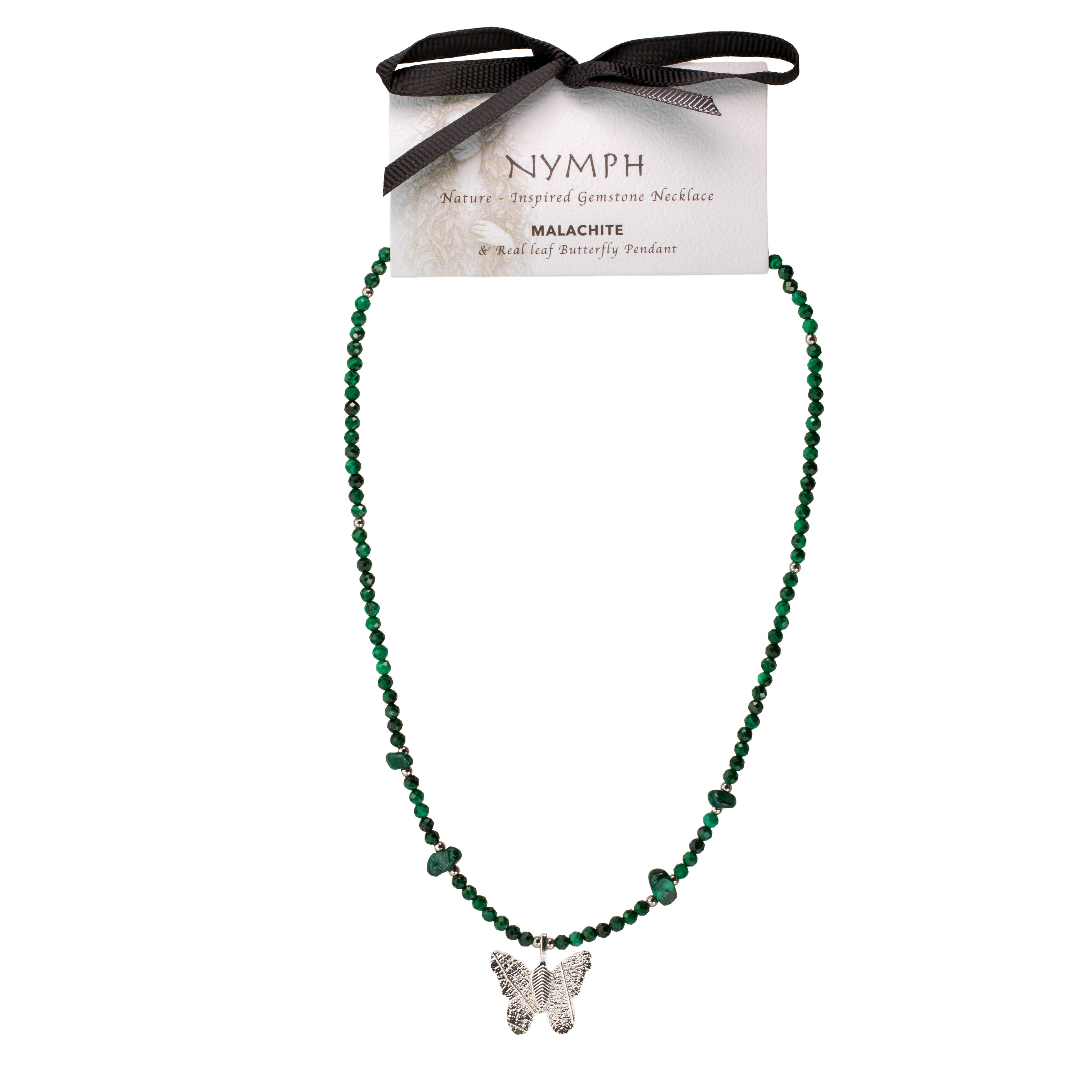 Nymph Spirit Gemstone Necklace Set - Forest Spirit