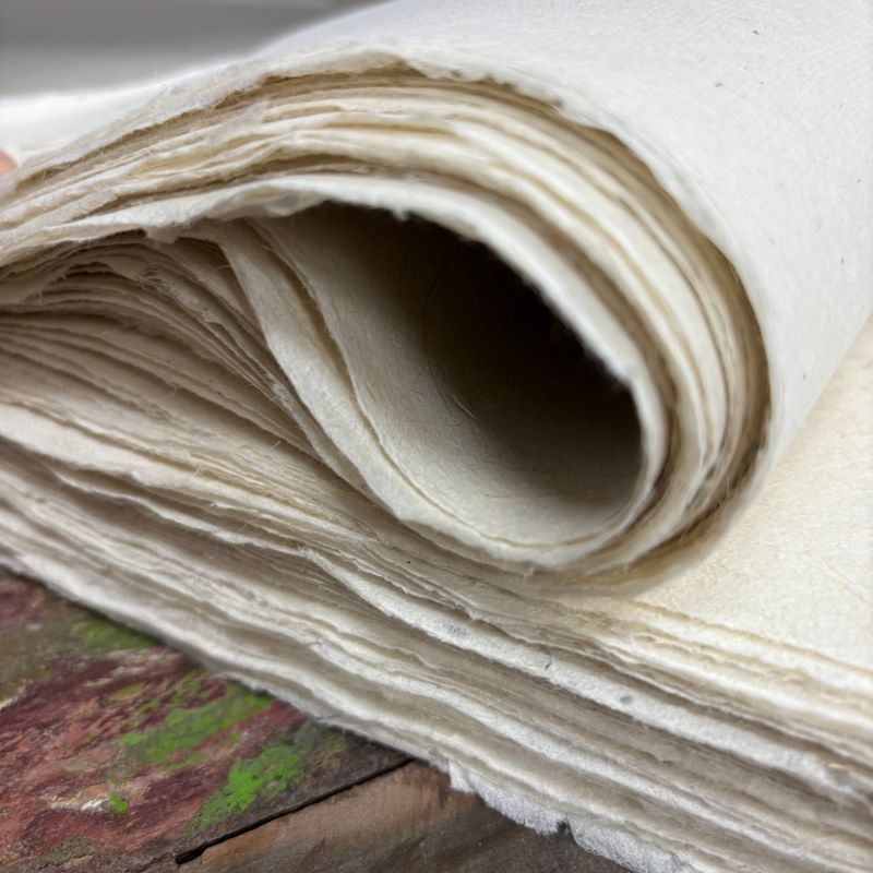 Papel Artesanal Lokta - Papel Liso 5gms